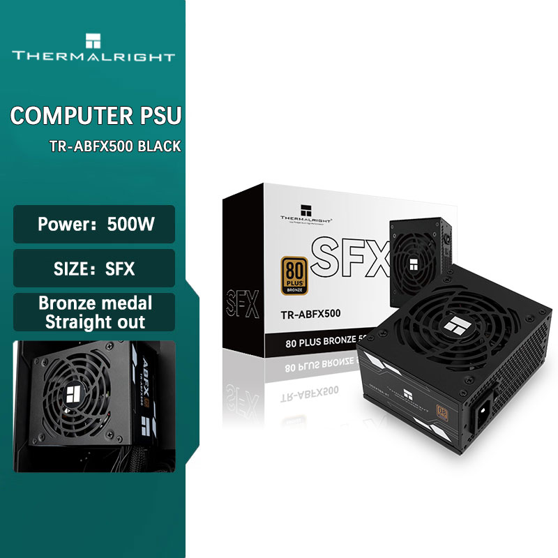 Power Supply 750W - Thermalright TR-ABFX500 블랙 SFX 청동 메달