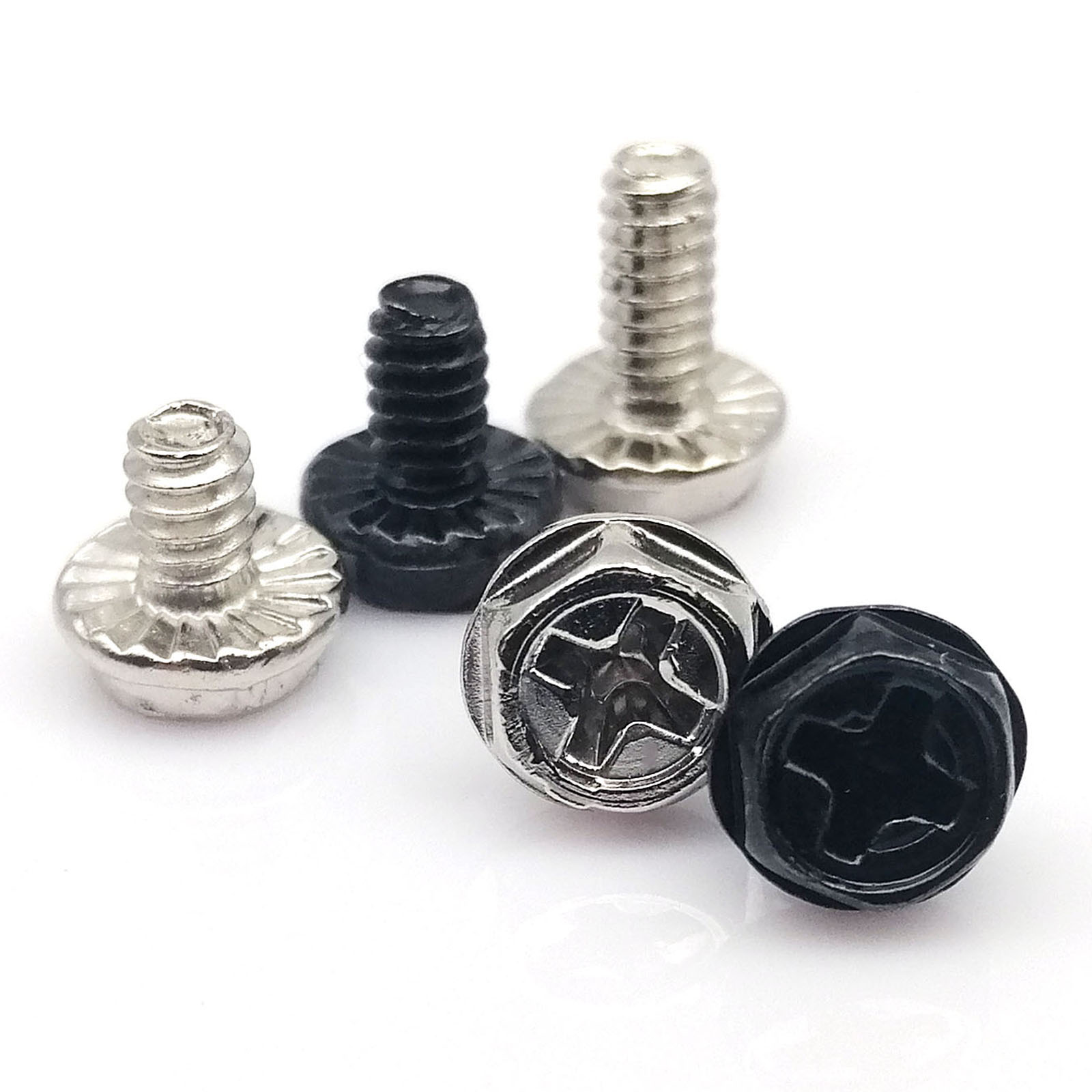 100pcs 블랙 실버 6 # -32x5/6/8mm P - Psu Computer 리뷰 및 가격