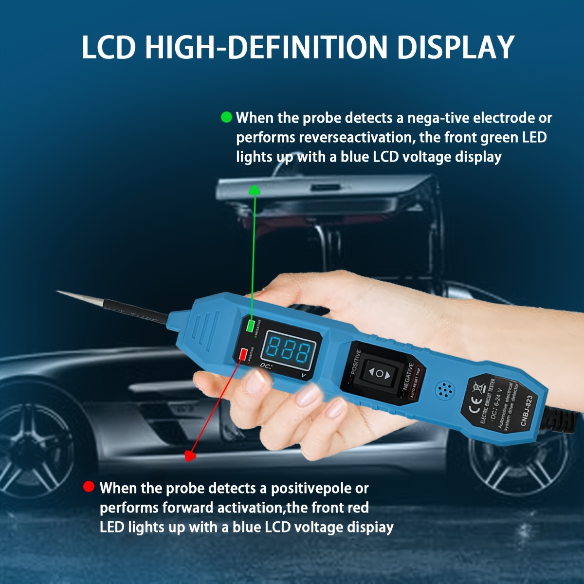 전원 회로 프로브 테스터 6V-24V DC 자동차 전기 - Power Supply Tester 리뷰 및 가격