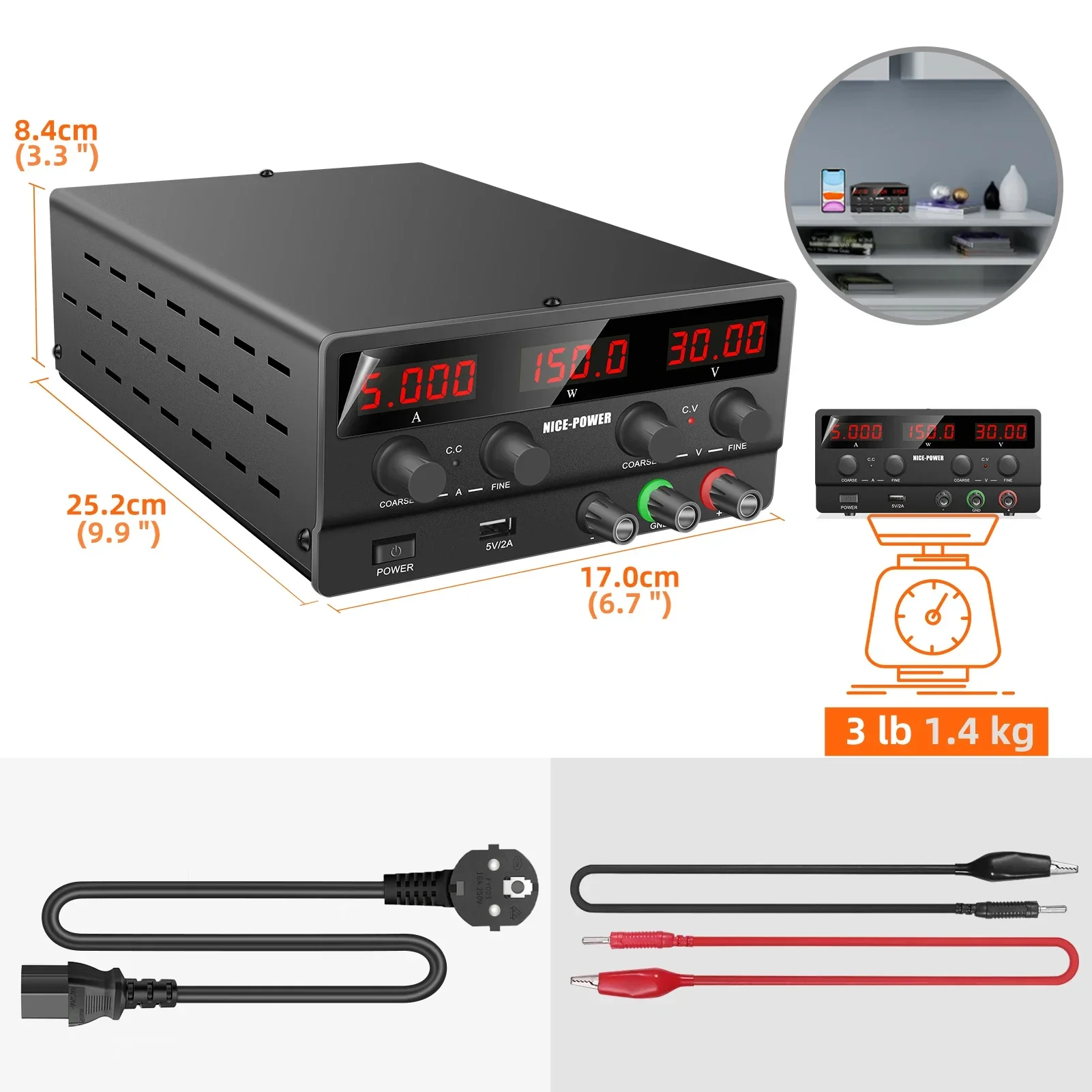 30V 5A 150W DC 전원 공급 장치 NICE-P - Smps Power Supply 리뷰 및 가격