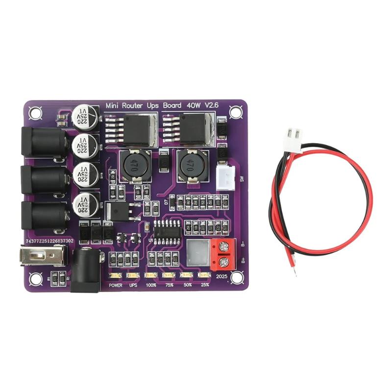 미니 라우터 UPS 보드 40W 배터리 충전 보드 5V - Power Supply 12V 리뷰 및 가격