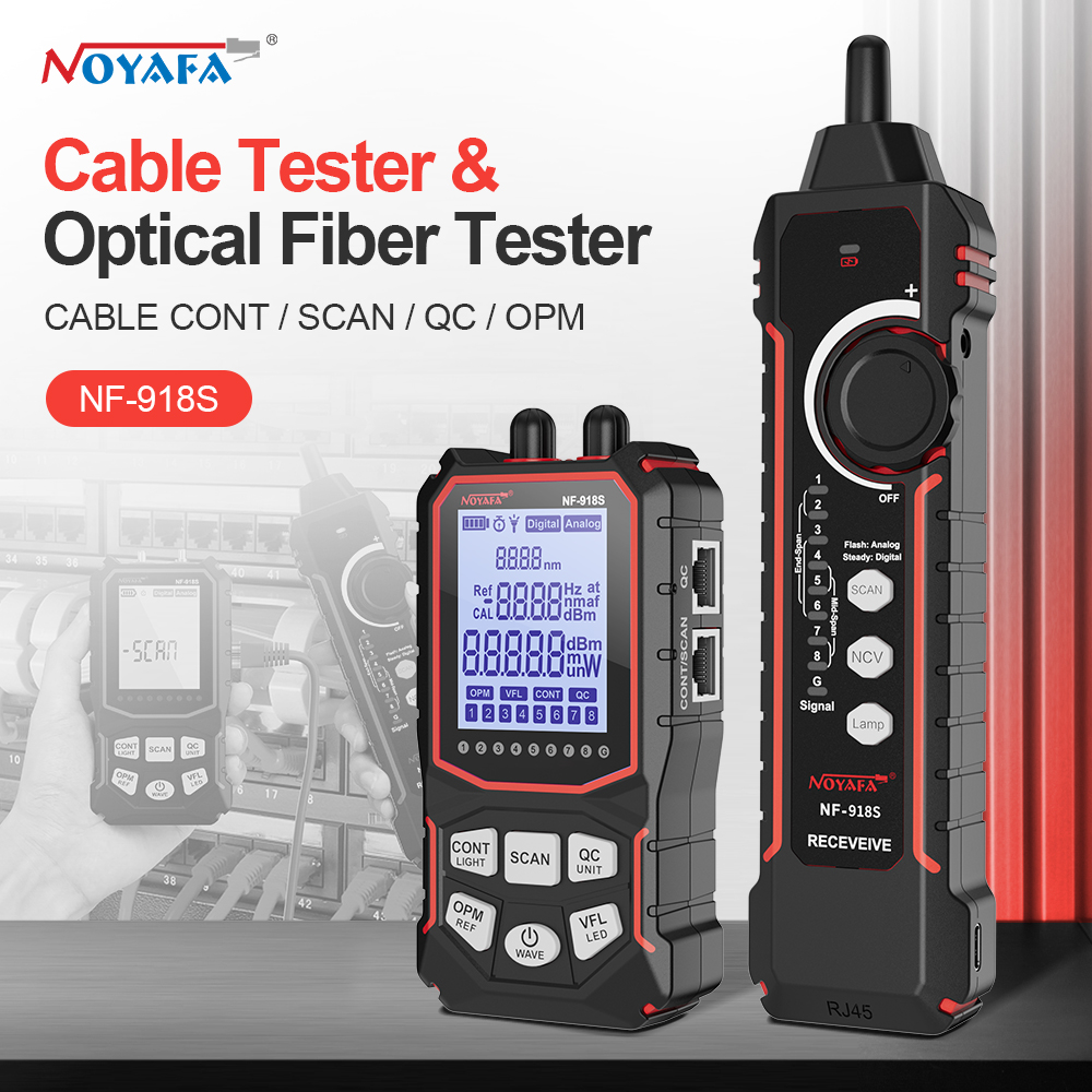 Noyafa 네트워크 케이블 테스터 LCD 디스플레이  - Power Supply Tester 리뷰 및 가격