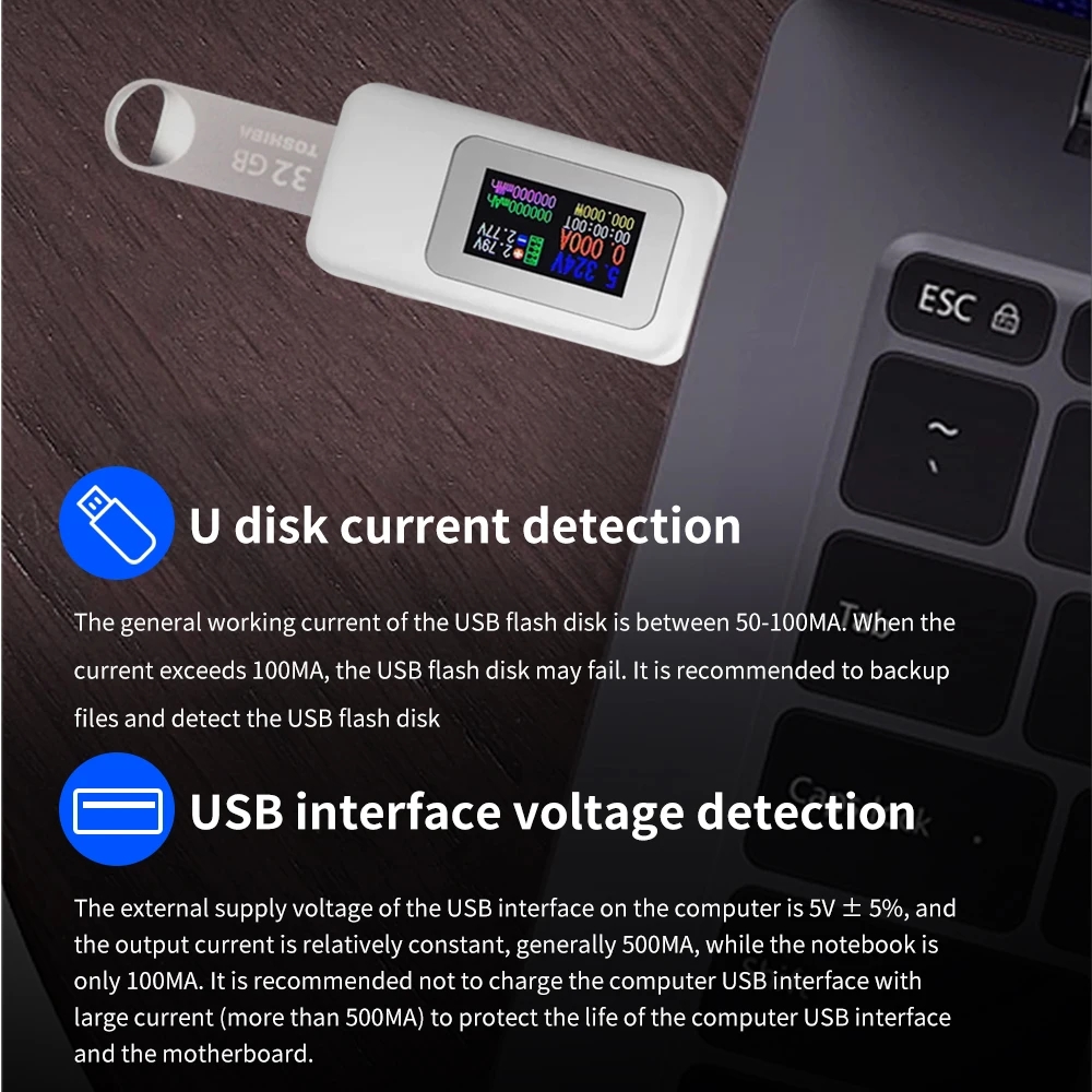 10 in 1 USB 테스터 DC 디지털 전압계 전류계 - Power Supply Tester 리뷰 및 가격